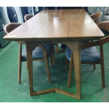 [마지막 재고] 4인용 원목식탁+의자 세트